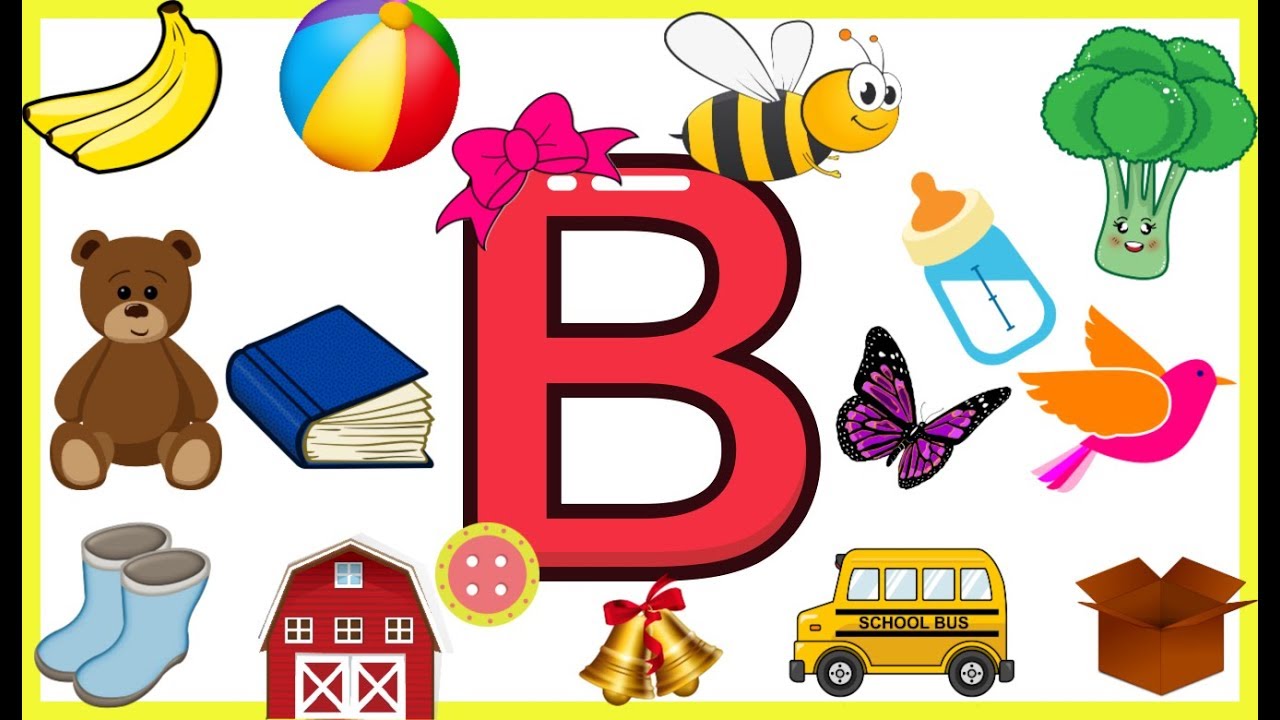 30 words beginning with the Letter B