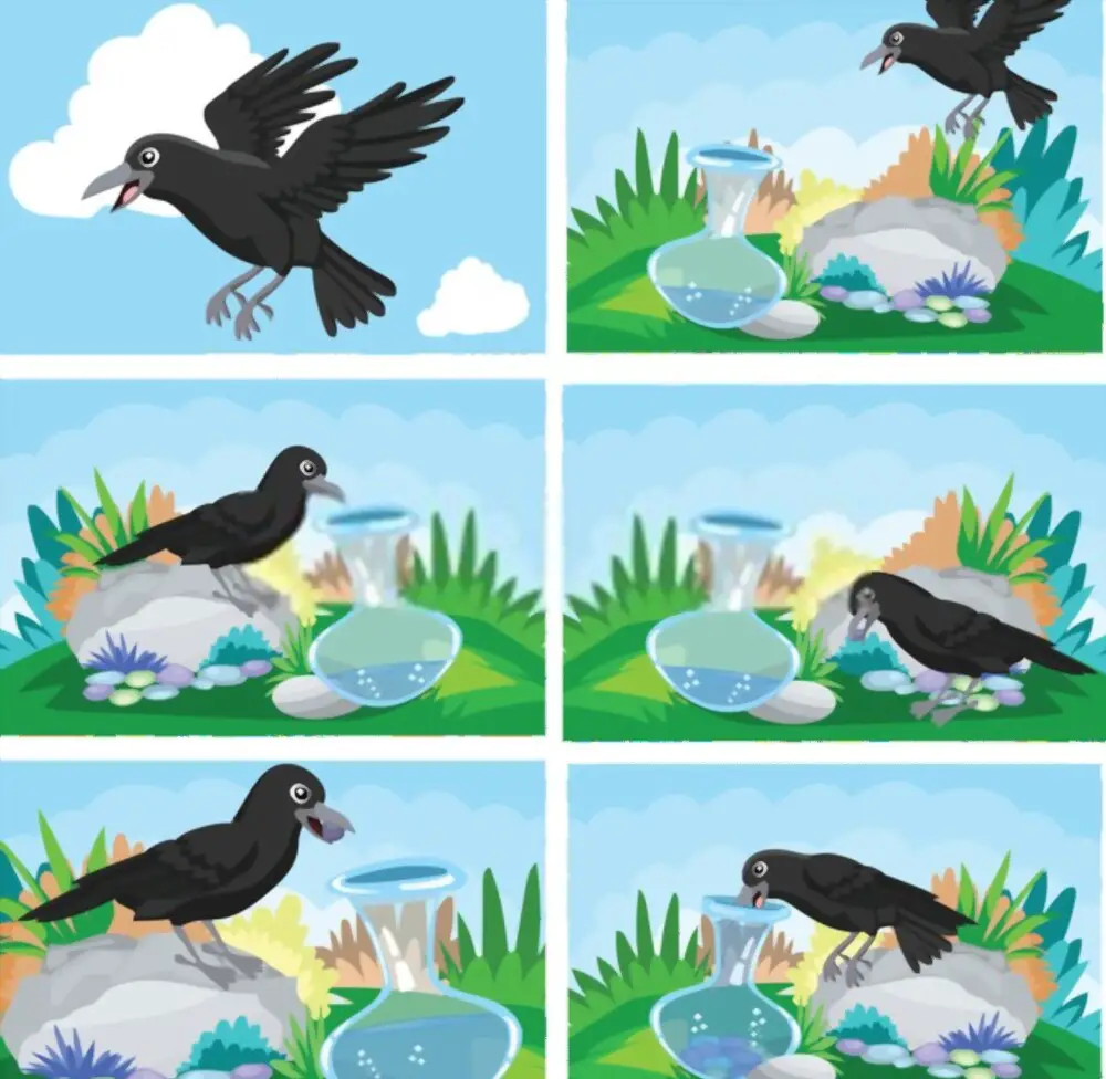 the-thirsty-crow-thirsty-crow-story-in-english