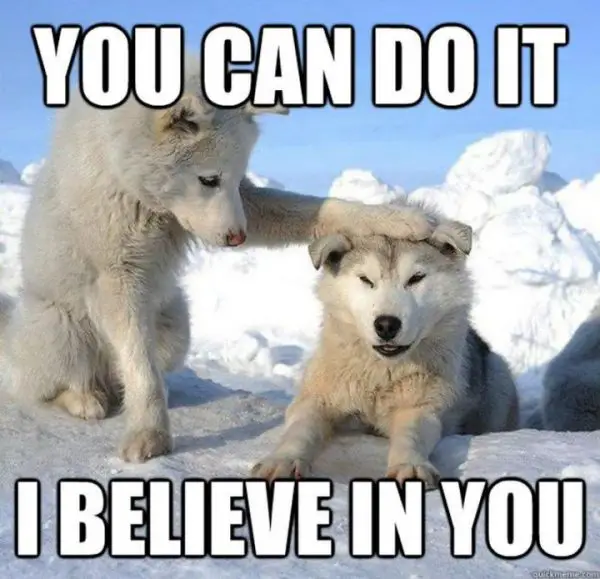 06 - I Believe in You - You Can Do It Meme