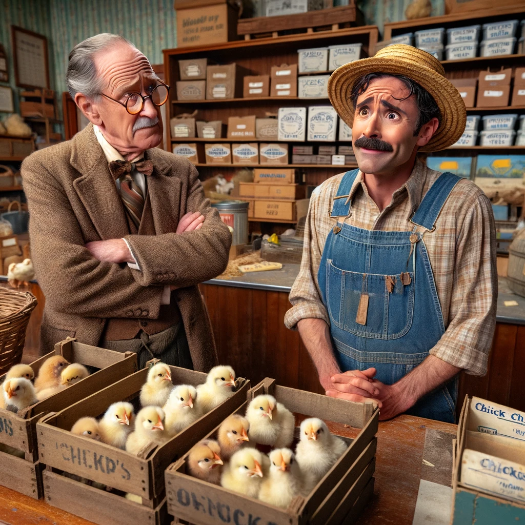 Short Funny Stories – 40 Chicken Or The Seed