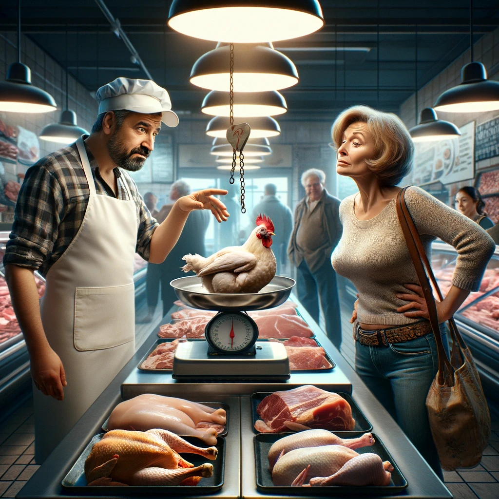 Short Funny Stories – 54 A Trip to the Meat Market