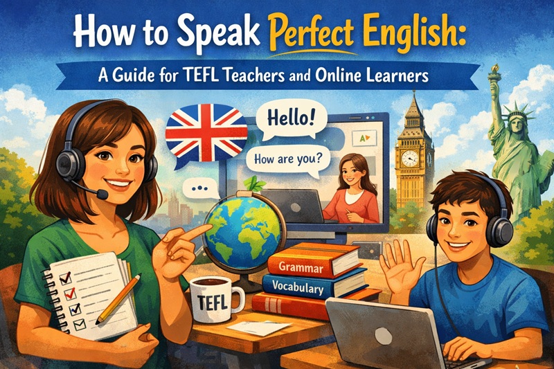 How to Speak Perfect English: A Guide for TEFL Teachers and Online Learners