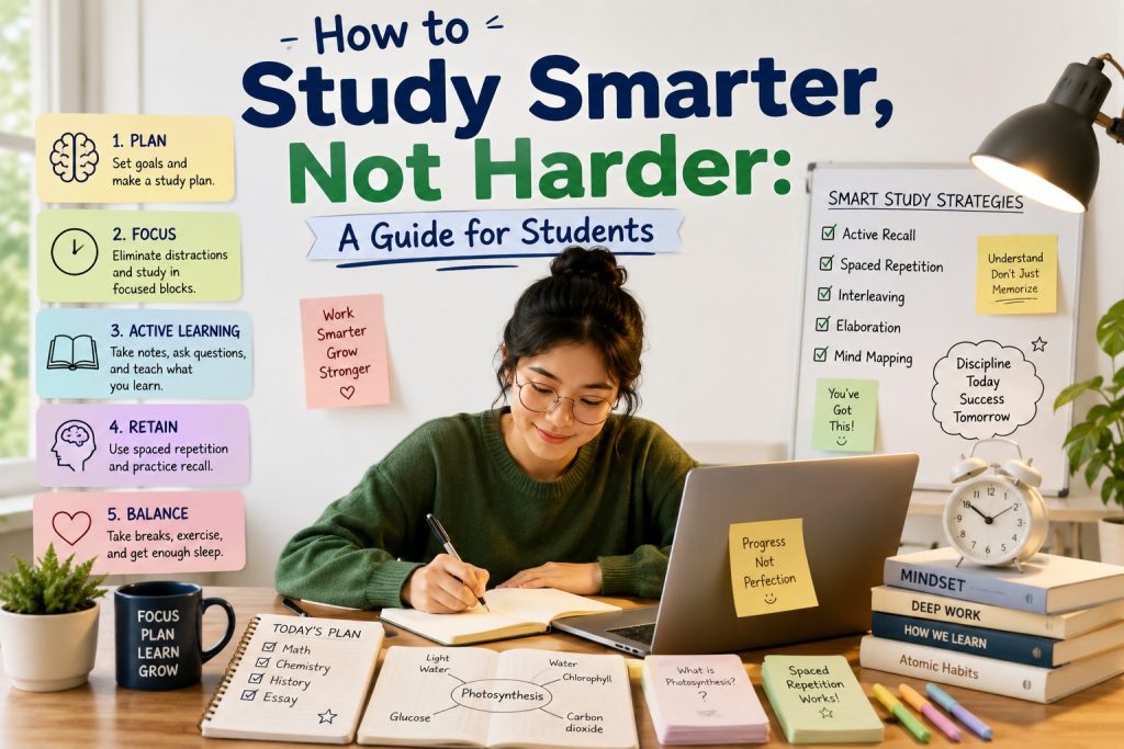 How to Study Smarter, Not Harder: A Guide for Students How to Study Smarter Not Harder A Guide for Students How to Study Smarter, Not Harder: A Guide for Students